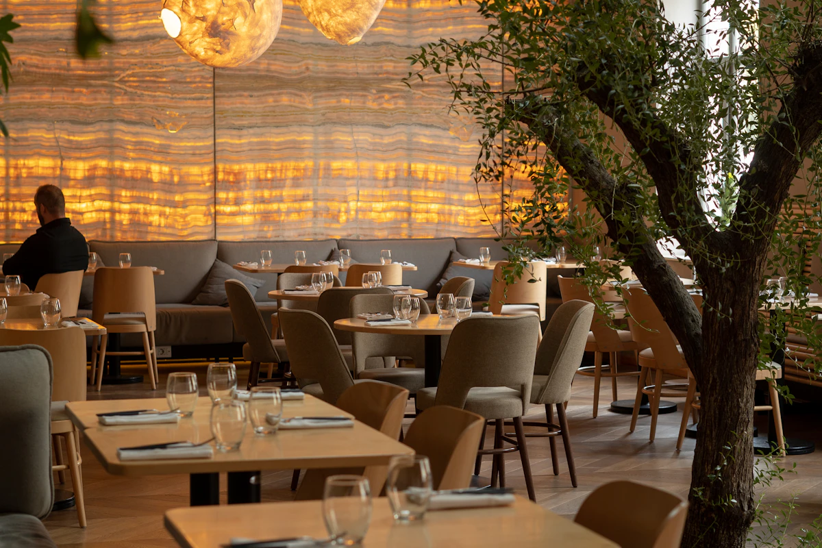 Ambiente de Restaurante Demo - Mediterránea en Madrid